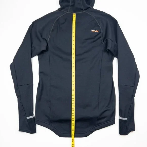 Sitka Fanatic Hoody Men's Small Pullover 1/4 Zip Hooded Fishing Hunting Camping